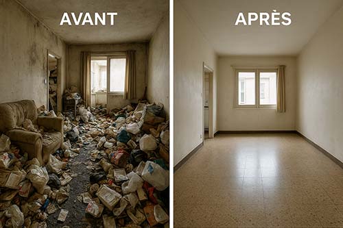 Intervention dans un appartement insalubre à Marseille – 2 jours de travail