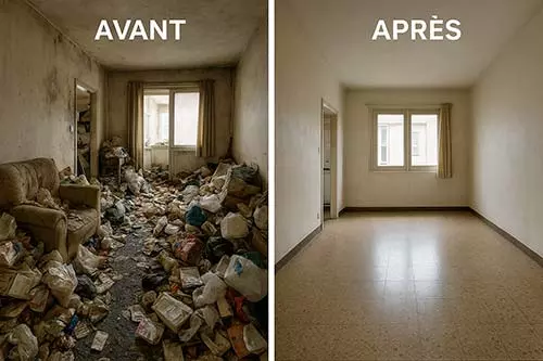 Intervention dans un appartement insalubre à Marseille – 2 jours de travail