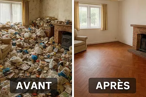 Nettoyage extrême d’une maison à Toulouse suite à un décès – 3 jours d’intervention
