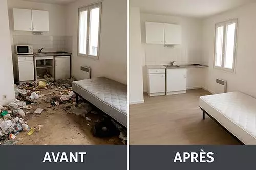 Réhabilitation d’un studio à Paris – 1 journée express
