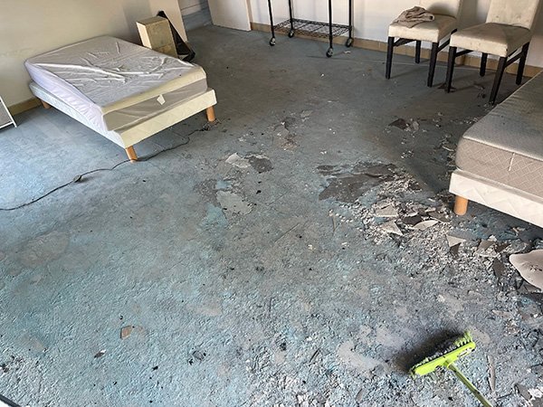 Désinfection de maisons insalubres