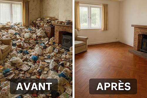 Nettoyage extrême d’une maison à Toulouse suite à un décès – 3 jours d’intervention